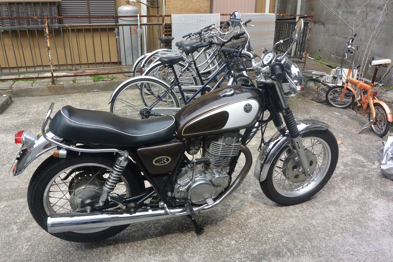 Sr400を磨きます Zrx１２００rで行く 巡業ジャパン放浪記